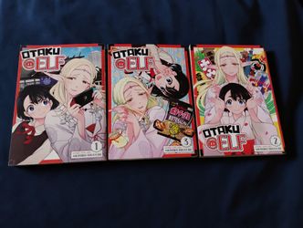 OTAKU ELF MANGA VOLUMES 1-3