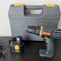 Ryobi Cordless Drill 7.2 V