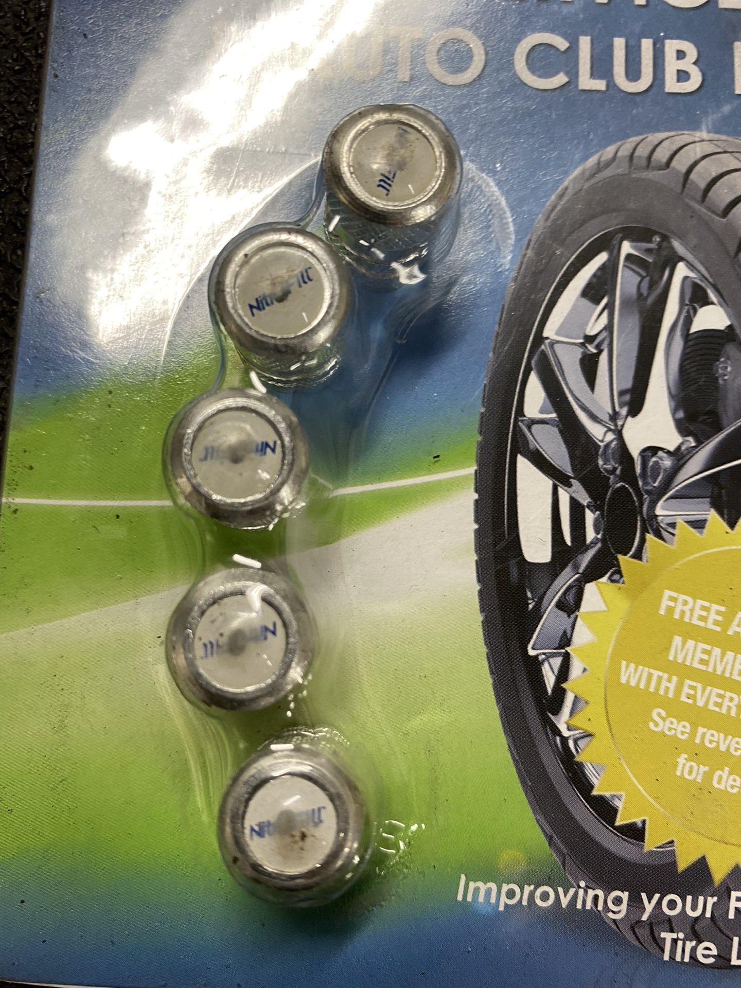 Nitro Fill Tire Valve Caps