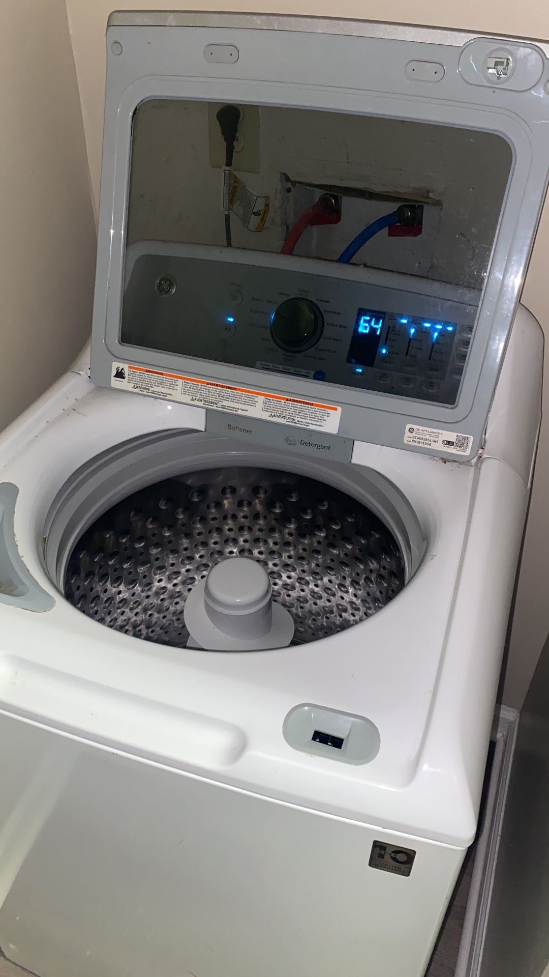 Washer and Dryer GE