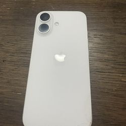 White iPhone 16