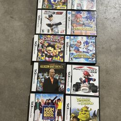 nitendo ds games and movies