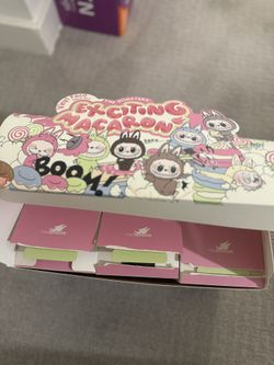 Labubu have a seat and macaroon ，popmart