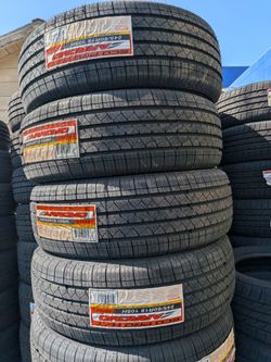 245 60 18 Llantas Nuevas Arroyo Con 50,000 millas de Garantía