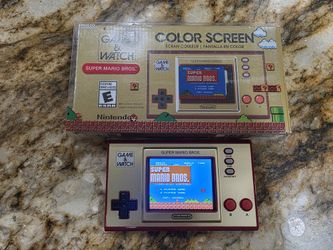 Super Mario Bros Game & Watch Video Game Console