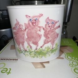 Tiffany & Co. Three Dancing Pigs Piggy Bank