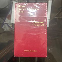 New Maison Francis Kurkdjian  Paris Baccarat Rouge 540