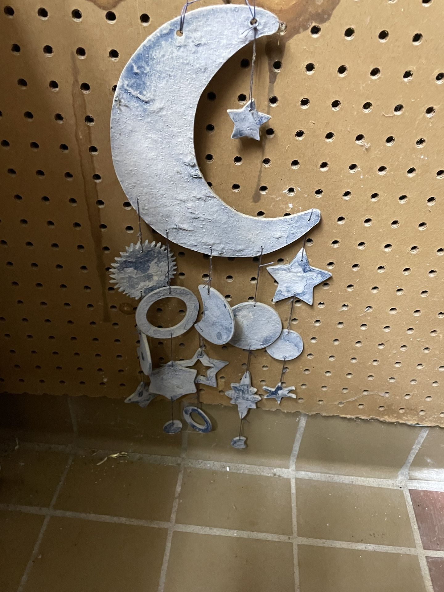 Wind Chimes. Moon And Stars