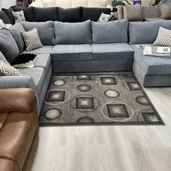 GRAY SECTIONAL 