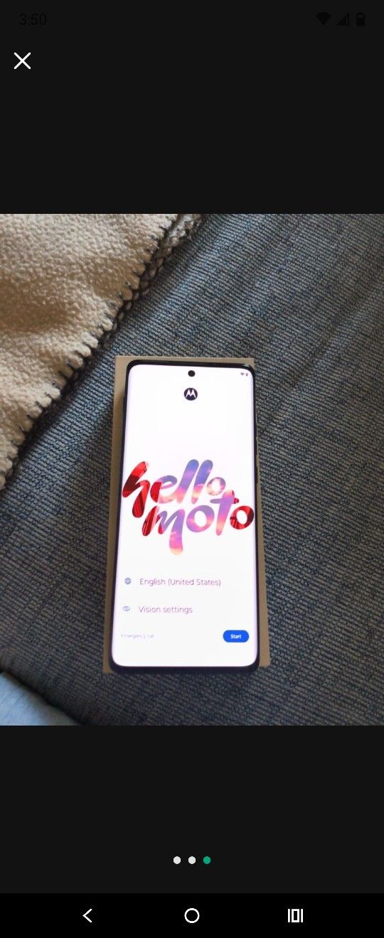 T-Mobile Motorola Edge 256gb