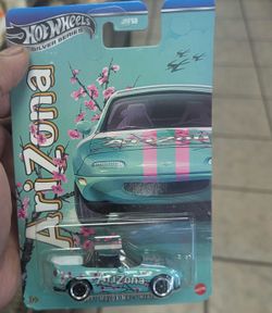 Hot Wheels Silver Series 1991 Mazda Mx-5 Miata Arizona Green Tea