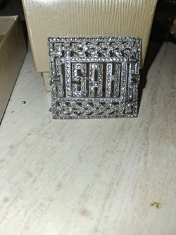Antique Initial Pin