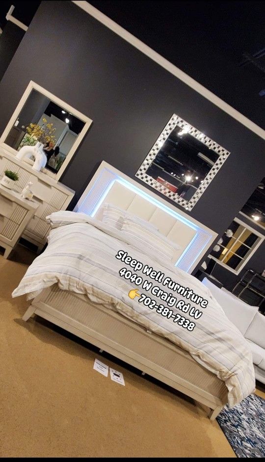 4pc Queen -Bedrooms 👉 -Furniture 💲SALE