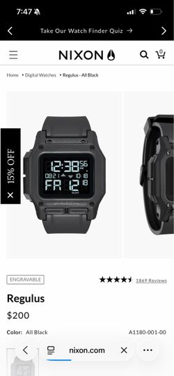 Nixon Regulus Watch