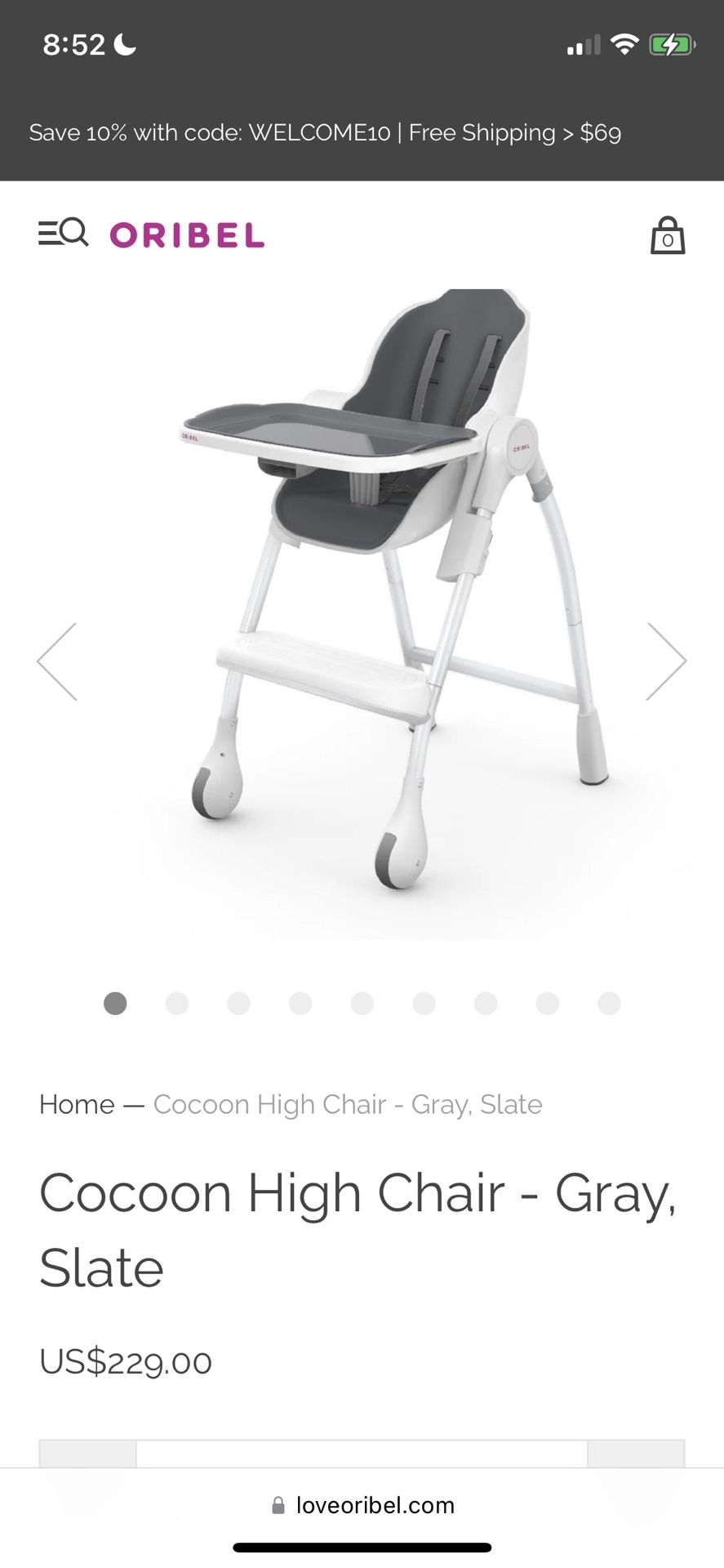 Oribel High Chair