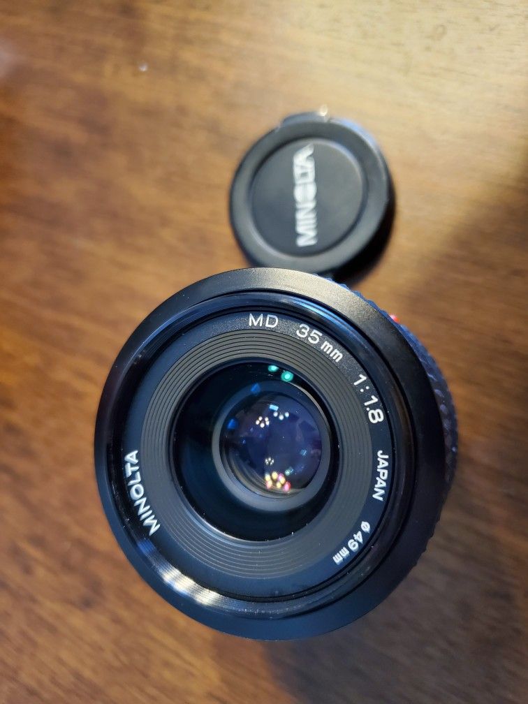 Minolta Lens MD 35mm 1.8 with Sony E Adapter