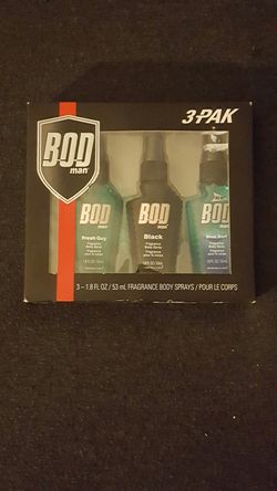 Men's Bod spray cologne