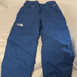 The North Face Hyvent Boys Blue Ski Pants XL Insulated Waterproof Pockets