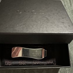 Sterling Silver Gucci Money Clip