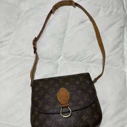Authentic LOUIS VUITTON SAINT CLOUD GM Shoulder Bag