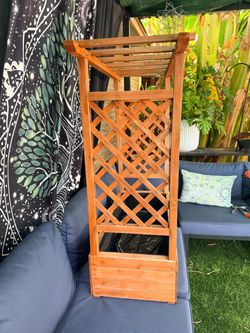 Two raised beds