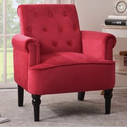 Elegant Button Tufted Chair Accent Chair