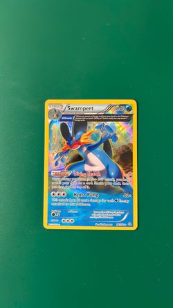 Swampert Holo Rare Pokémon Card 36/160