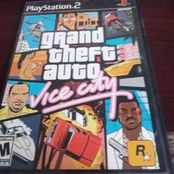 PS2 GTA VICE CITY GAME WITH MEMORY CARD $35 FINAL PRICE 