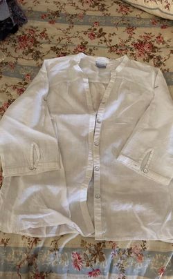 Columba white blouse L