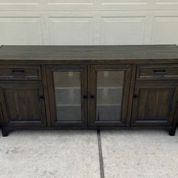 Valencia 70” TV Stand, with 2 Side Cabinets Set