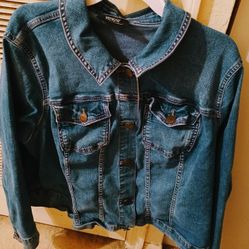 Ladies Size: 22 Venezia Lane Bryant Jean Jacket 