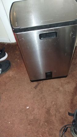 Stainless Steel Step Trash Can