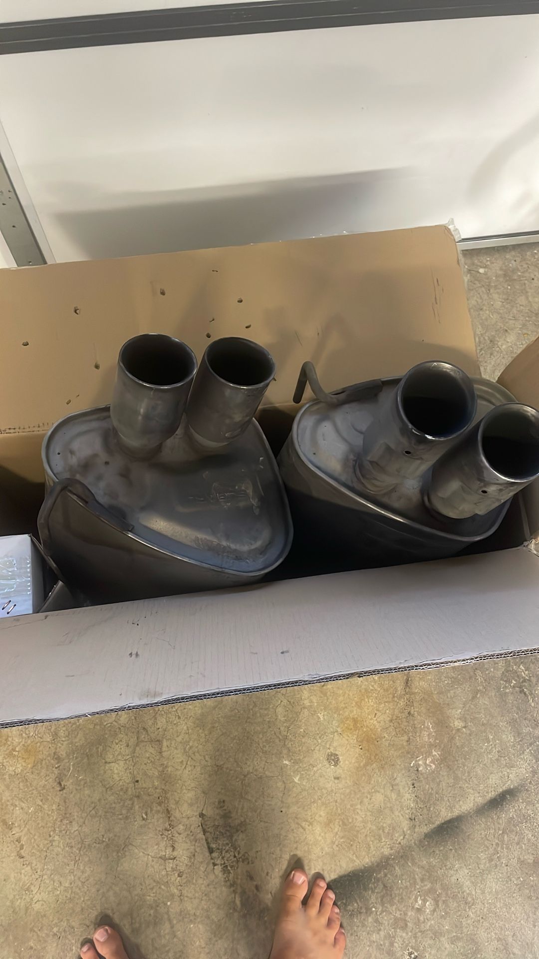 Stock Muffler 2020 Subaru WRX