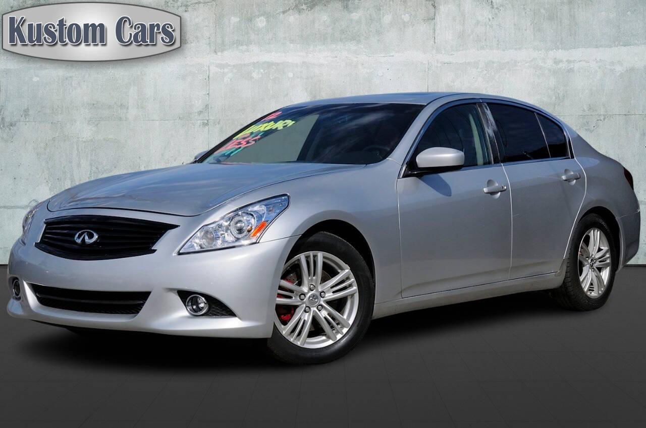 2012 INFINITI G25