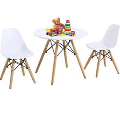 Kids Table And Chair Set Modern  LIKE NEW