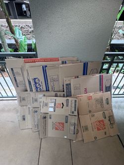 11 Moving Boxes – XL, Large, Medium & Small