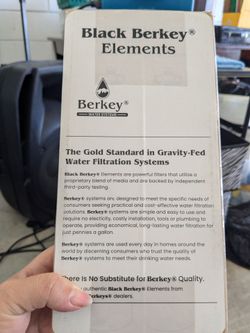 Black Berkey elements