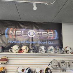NFL ON CBS BANNER SB XL1