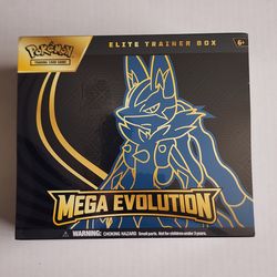 Pokemon TCG Mega Evolution Lucario ETB - sealed