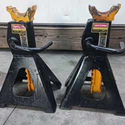  Set Craftsman professional jack stands 3 1/2 Ton
