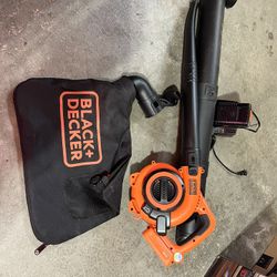 BLACK+DECKER 40V Cordless Leaf Blower and Vacuum Combo – Gently Used, Great Condition!