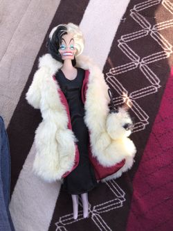 Cruella De Vil and Dalmatians Doll