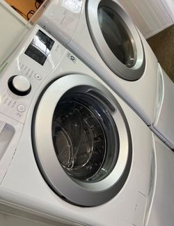 Front load nice washer and dryer