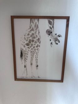 Giraffe Wall Art for Kid’s Room