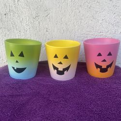 Halloween Ceramic Planter Pots.