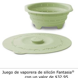 JUEGO DE VAPORERA DE SILICON 