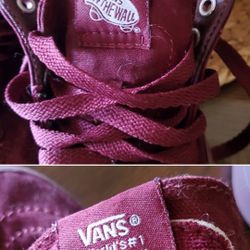 VANS Boys - BURGANDY 