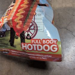 Inflatable Hot Dog Kids Costume