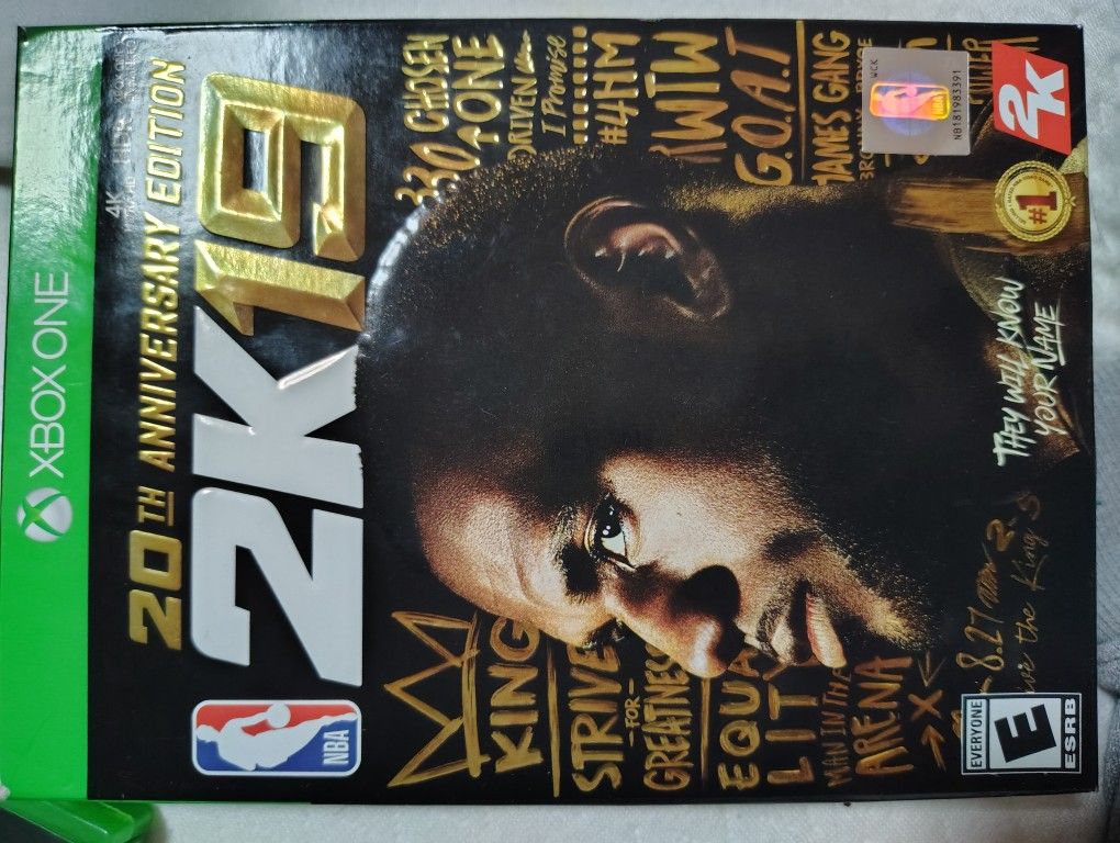 NBA 2k19 20th Anniversary Edition