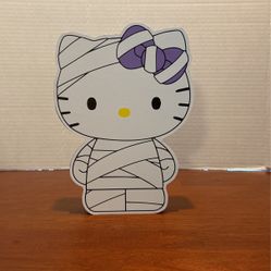 Hello Kitty,mummy Halloween 2024 7“ X 8“A23